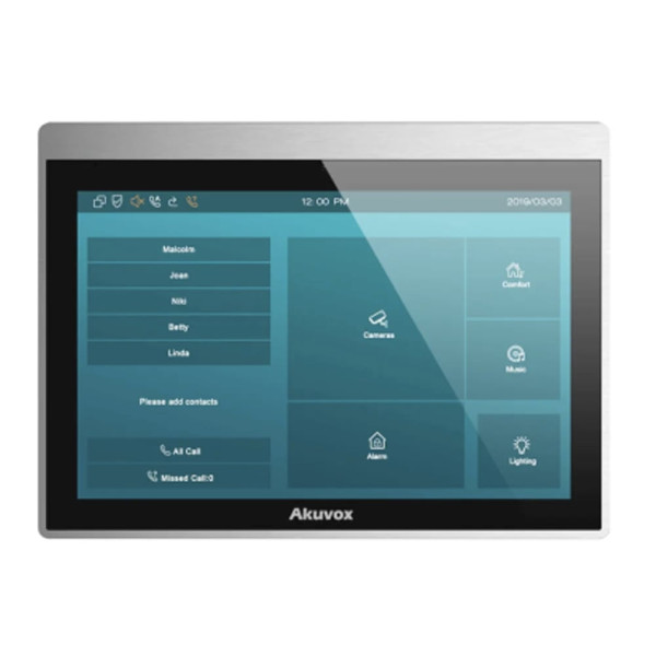 Відеодомофон 10” WiFi Akuvox  IT83A SIP Android з Bluetooth