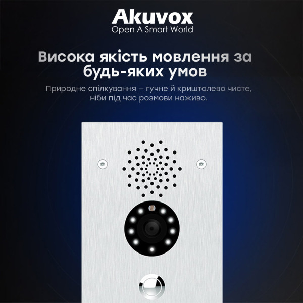 IP-відеопанель 2Mp Akuvox E21V SIP
