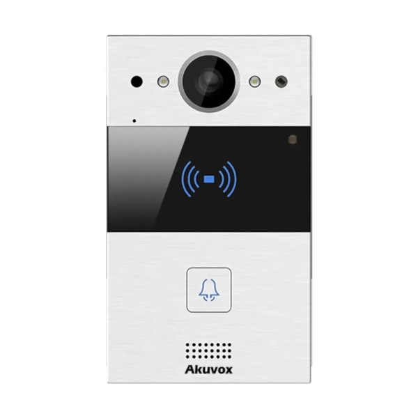 IP-відеопанель 2Mp Akuvox R20A SIP зі зчитувачем EM-Marine / Mifare / NFC