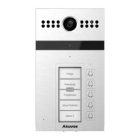 П'ятиабонентна виклична панель R26B Akuvox