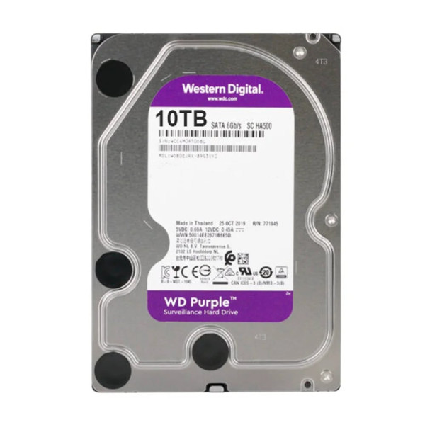 Жорсткий диск 3.5" 10TB 64MB Western Digital Purple WD102EJRX