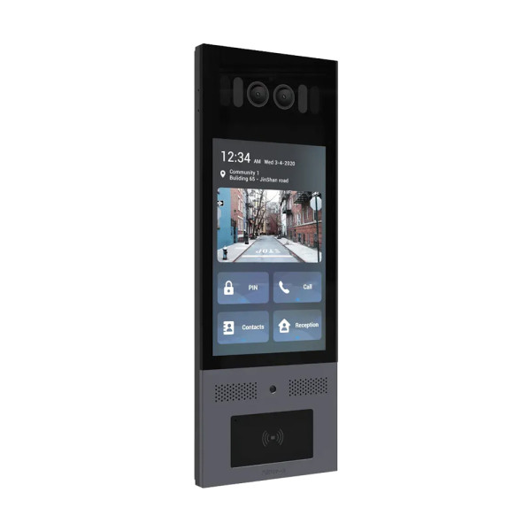 IP-відеопанель багатоабонентська 5Mp Akuvox X915S з екраном 8", розпізнаванням облич та зчитувачем EM-Marine / Mifare / NFC / BLE / QR