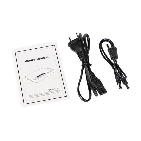Джерело безперебійного живлення Mini UPS SKE POE-830P-LFP 20000mAh 5V/9V/12V/24V/PoE, LiFePo4 4*5Ah, для роутера і медіаконвертера