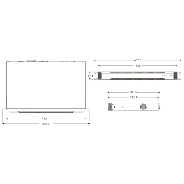 Сервер керування TVT TD-A702E2-A0 для системи відеоспостереження