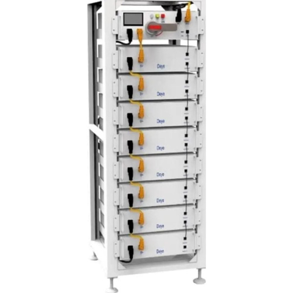 Стійка Deye 3U-LRACK-2G для 8 високовольтних батарей та 1 блоку керування