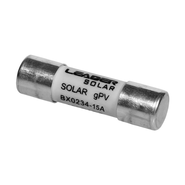 Плавкий запобіжник 15A 1000V Leader BX0234 для сонячних панелей