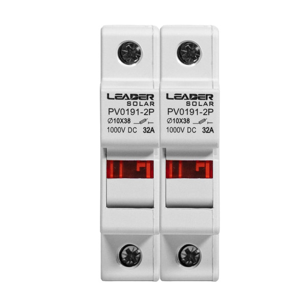 Роз'єднувач запобіжників 32A Leader PV0191-2P DC 1000V