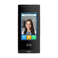 IP-відеопанель багатоабонентська 2Mp Akuvox E18C з екраном 7", розпізнаванням облич та зчитувачем EM-Marine / Mifare / NFC / BLE / QR