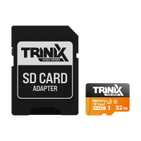 Карта пам’яті Trinix 32GB miсroSDHC з SD-адаптером U3 V30 A1