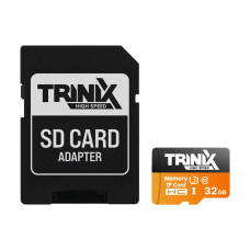 Карта пам’яті Trinix 32GB miсroSDHC з SD-адаптером U3 V30 A1