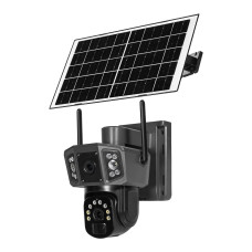 IP PTZ-відеокамера автономна з 4G та сонячною панеллю 3Mp+3Mp Light Vision VLC-9230IG/2C3S (Solar) f=4mm, на акумуляторних батареях