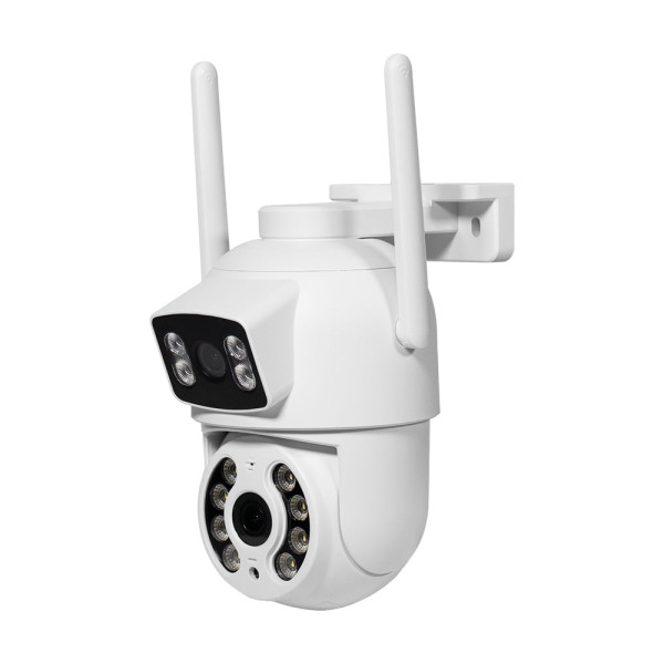 IP PTZ-відеокамера з WiFi 3Mp+3Mp Light Vision VLC-9130WI/2C (Tuya) f=3.6mm+3.6mm, ІЧ+LED-підсвічування, з мікрофоном