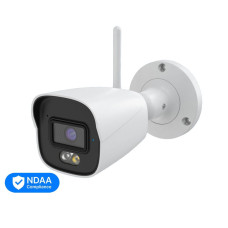 IP-відеокамера з WiFi 6 5Mp TVT TD-9451S4-C(D/WP/AW2) White f=2.8mm, ІЧ+LED-підсвічування, з мікрофоном