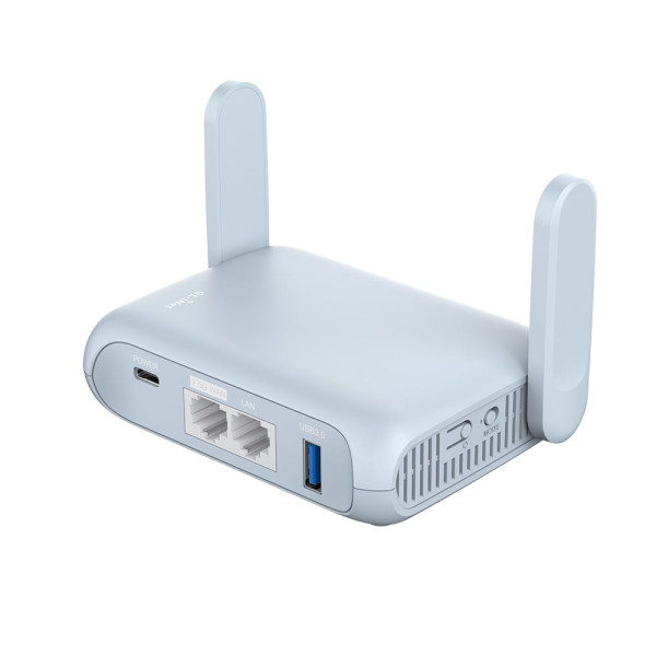 WiFi 6 маршрутизатор GL.iNet Beryl AX (GL-MT3000-EU) 2.5G дводіапазонний портативний