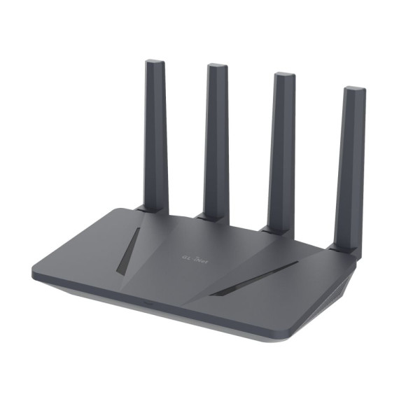 WiFi 6 маршрутизатор GL.iNet Flint (GL-AX1800-EU) гігабітний дводіапазонний