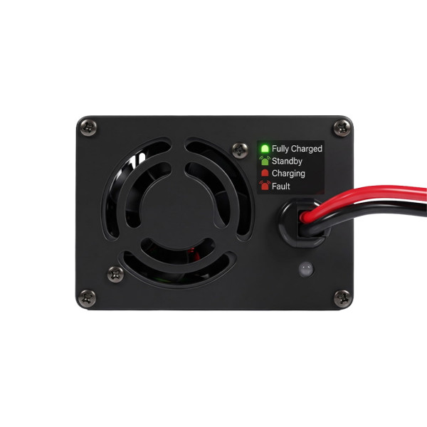 Зарядний пристрій для акумуляторних батарей LiFePO4 14.6V/20A Power Queen P12V20A-BCHA-X