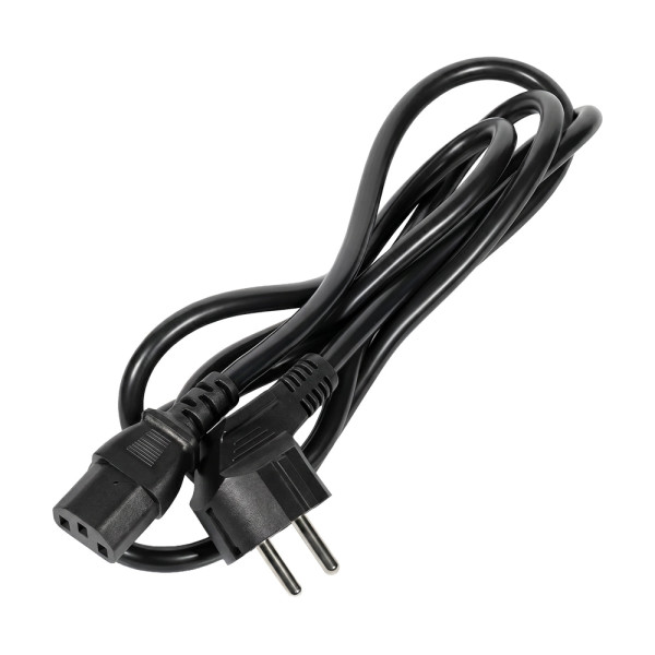 Кабель живлення Trinix C13-EU plug євророзетка 1.8м
