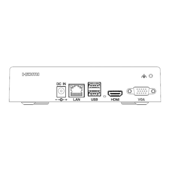 IP-відеореєстратор 4-канальний 8Mp TVT TD-3004H1-A1L (40-64)