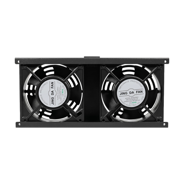 Вентилятор до комутаційних шаф глибиною 600 мм Trinix TRX-FAN2 Black