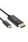 Кабель Choetech XCP-1801 Black USB-C to DisplayPort 8K@60Hz 1.8m