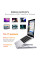USB-C хаб-підставка 7-в-1 Choetech M57 HDMI 4K@30Hz, 2 USB 3.0, USB-C Data, USB-C PD 100W, SD-card, TF-card