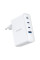 Мережевий зарядний пристрій Choetech PD9002 PD100W GAN USB-A+3xUSB-C White