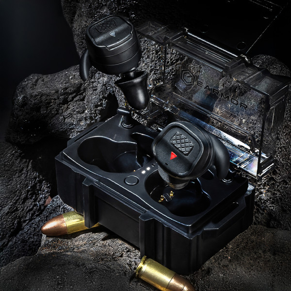 Активні захисні навушники (беруші) Earmor M20T PRO Black з Bluetooth 5.4