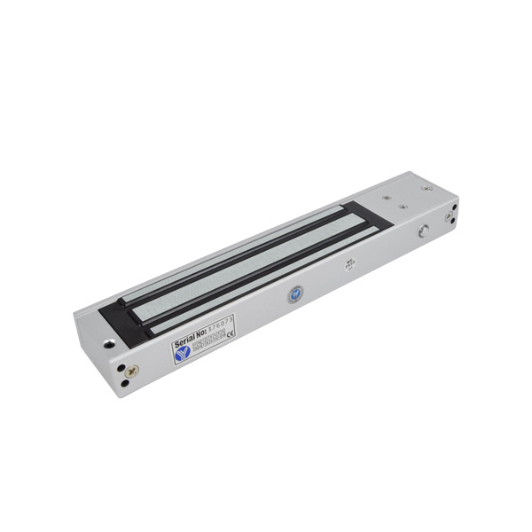 Електромагнітний замок Yli Electronic YM-280N(LED)-DS зі світловою індикацією, датчиком стану замка і дверей для системи контролю доступу