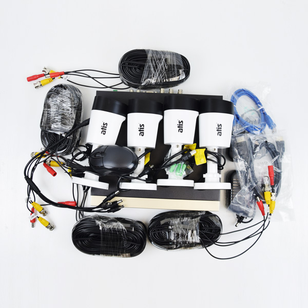 Комплект відеоспостереження ATIS PIR kit 4ext 5MP