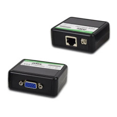 Активний приймач-передавач VGA-відео та аудіо RJ45 до 100 м ATIS VGA Extender