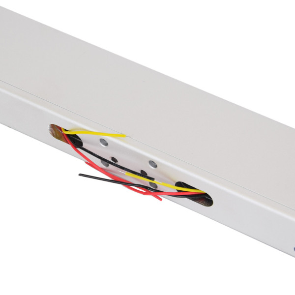 Електромагнітний замок для двостулкових дверей Yli Electronic YM-280ND(LED)-DS зі світловою індикацією, датчиком стану замка і дверей для системи контролю доступу