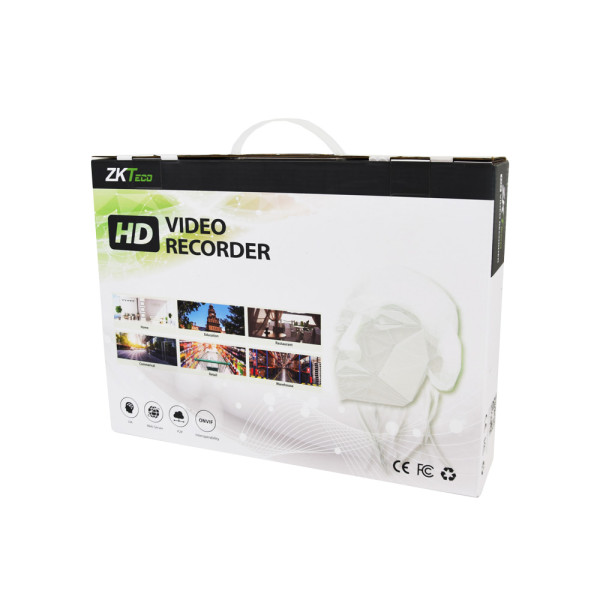 IP-відеореєстратор 8-канальний ZKTeco Z8508NER-8P з AI функціями і 8 PoE-портами для систем відеонаглядуу