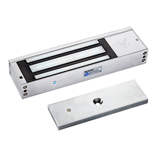 Електромагнітний замок Yli Electronic YM-500 з куточком монтажним Yli Electronic MBK-500L