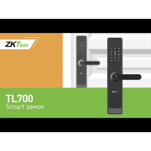 Smart замок ZKTeco TL700 зі зчитувачем відбитку пальця і карт Mifare