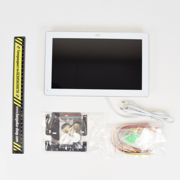 Комплект відеодомофона ATIS AD-1070FHD White + AT-400HD Gold