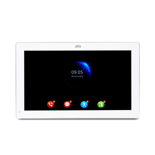 Комплект відеодомофона ATIS AD-1070FHD/T White з підтримкою Tuya Smart + AT-400HD Gold