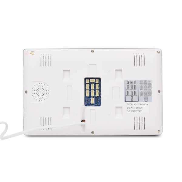 Комплект відеодомофона ATIS AD-1070FHD/T White з підтримкою Tuya Smart + AT-400HD Gold
