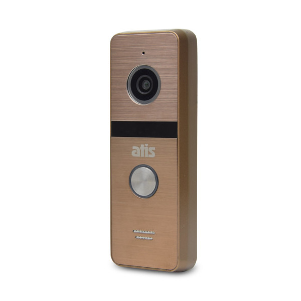 Комплект відеодомофона ATIS AD-1070FHD/T Black з підтримкою Tuya Smart + AT-400HD Gold