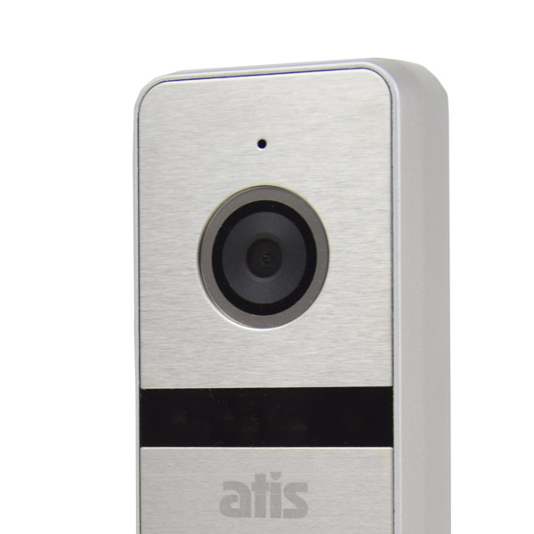 Комплект відеодомофона ATIS AD-1070FHD/T White з підтримкою Tuya Smart + AT-400FHD Silver