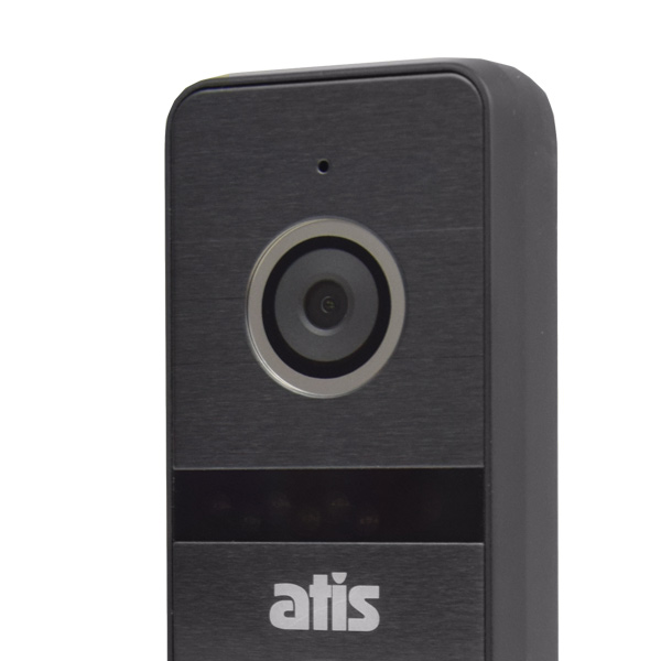 Комплект відеодомофона ATIS AD-1070FHD/T Black з підтримкою Tuya Smart + AT-400FHD Black