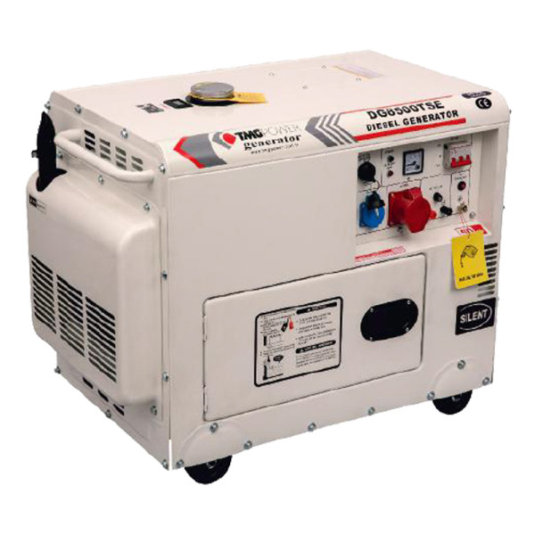Дизельный генератор TMG Power DG 8500TSE максимальна потужність 6.5 кВт