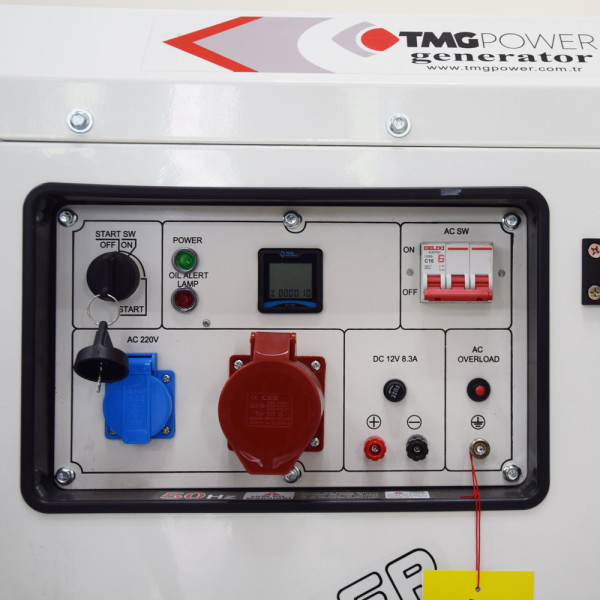 Дизельний генератор TMG Power DG 11000TSE максимальна потужність 8 кВт