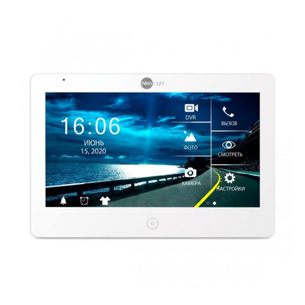 Відеодомофон 10" NeoLight MEZZO HD з детектором руху і записом відео
