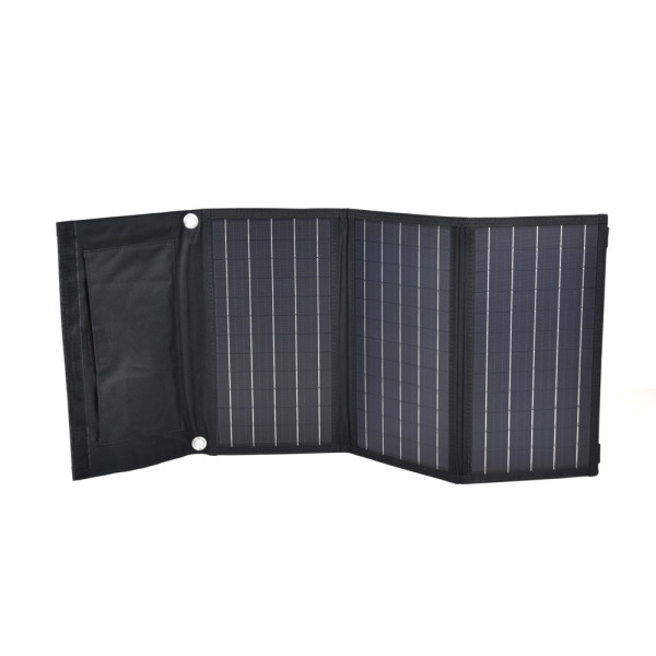 Комплект: портативна сонячна панель 30W Solar Charger, повербанк FEB-310W, кабель синхронізації RC-068B-C
