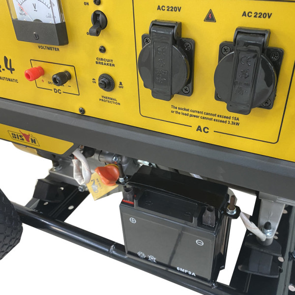 Бензиновий генератор BISON BS6500E