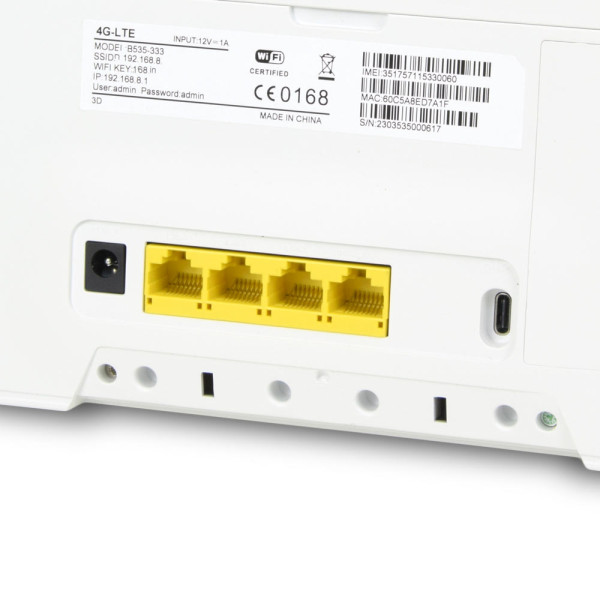 Комплект 4G LTE бездротовий маршрутизатор WCDMA:B1/8 + антена 698-960
