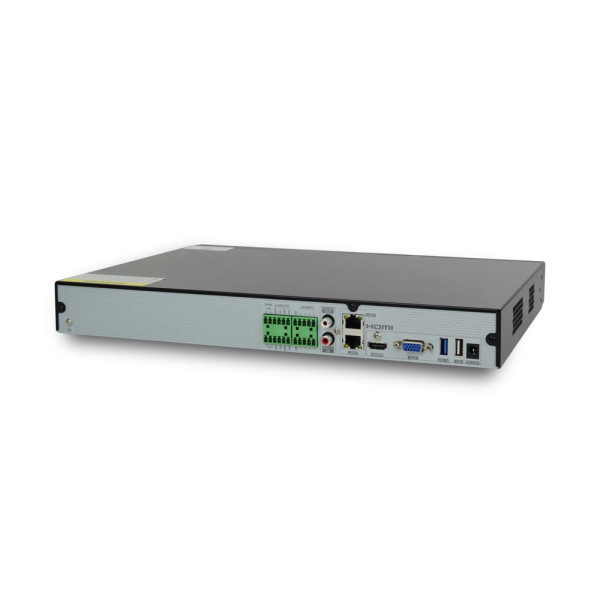 IP-відеореєстратор 16-канальний Provision-ISR NVR12-16400FAN(1U) з розпізнаванням облич для систем відеоспостереження