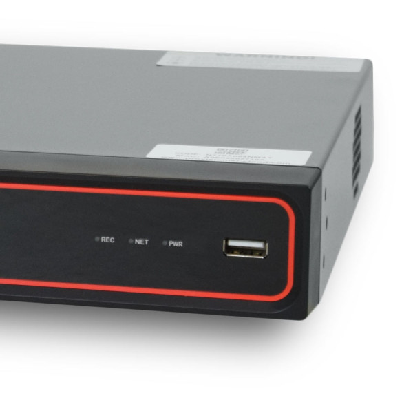 IP-відеореєстратор 16-канальний Provision-ISR NVR12-16400FAN(1U) з розпізнаванням облич для систем відеоспостереження