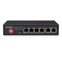 Некерований PoE-комутатор Provision-ISR PoES-0472GC+2G гігабітний з 4 портами PoE
