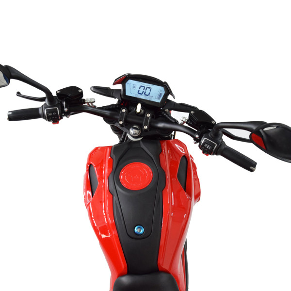 Електроскутер T9 Wuxi Electric 3000W 72V 52Ah red